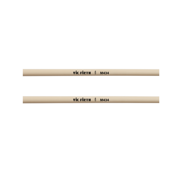 Vic Firth M434 Articulate Series Keyboard Mallet - 1 1/8" Lexan w/ brass weight, Round
