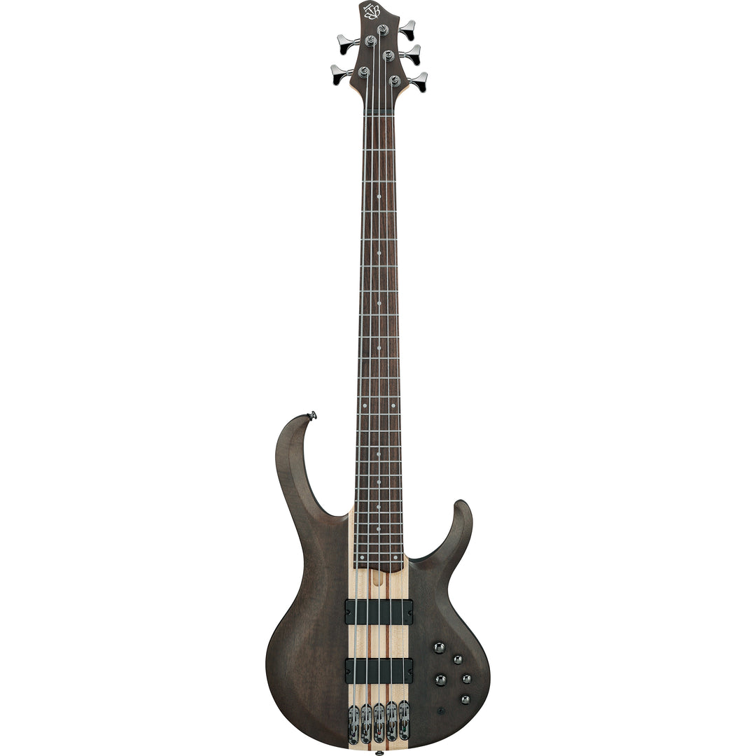Ibanez BTB Standard 5-String Bass (Transparent Gray Flat) BTB605TGF