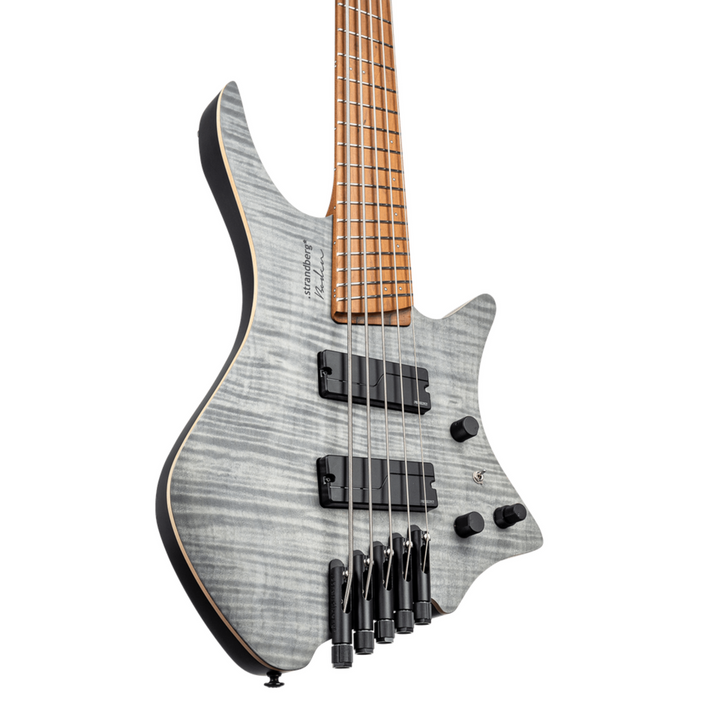 Strandberg BB5CT-23S-M-F-BK Boden Bass standard 5 Bass Guitar - Charcoal