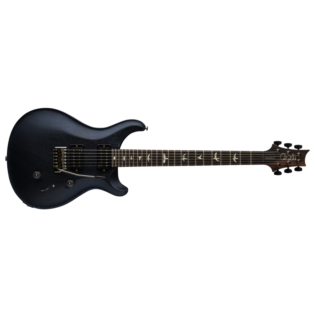 PRS Standard 24 Satin Electric Guitar with Hardshell Case - Pearl Black