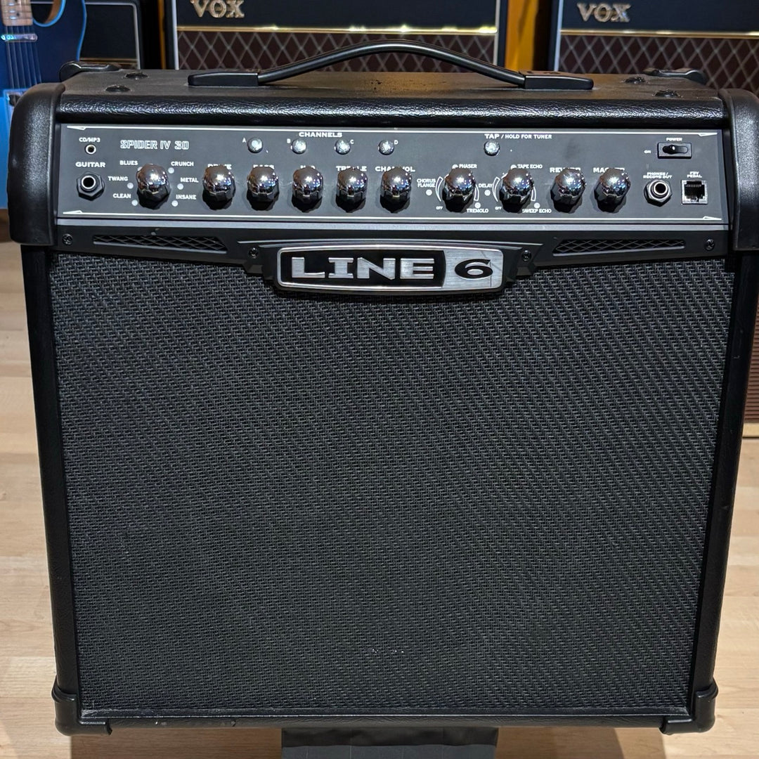Line - 6 Spider IV 30 Watt 1x12" Modeling Guitar Combo Amp - USED