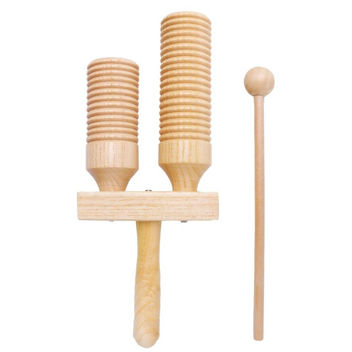 Granite Percussion Mini Wooden Agogo 6.5