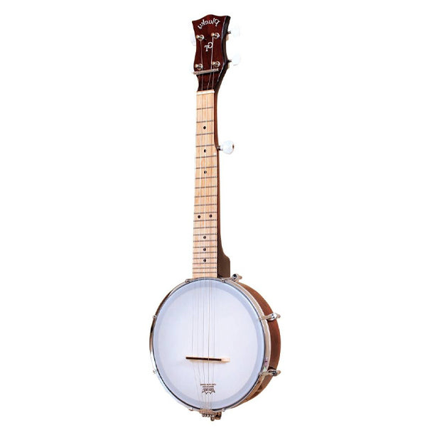 Gold Tone Plucky 5-String Travel Banjo, Left-Handed (with Gig Bag)