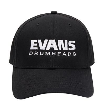 D'Addario ACE231110 EvansHat Logo - Black