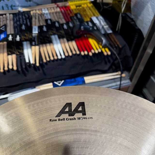 Sabian 18 Used 18 Inch Raw Bell Crash