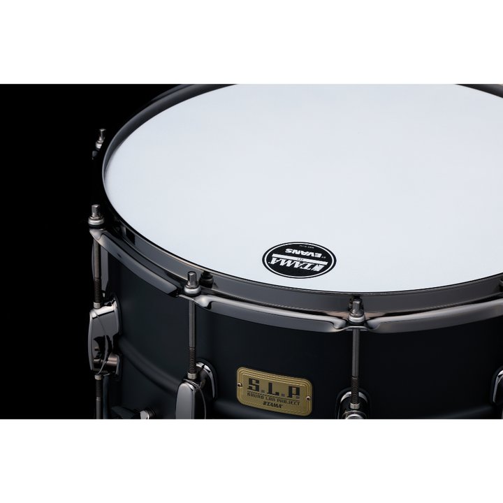 Tama SLP BIG BLACK STEEL 14"x8" Snare Drum