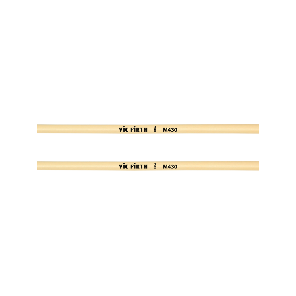 Vic Firth M430  Articulate Series Keyboard Mallet - 1" Lexan, Round