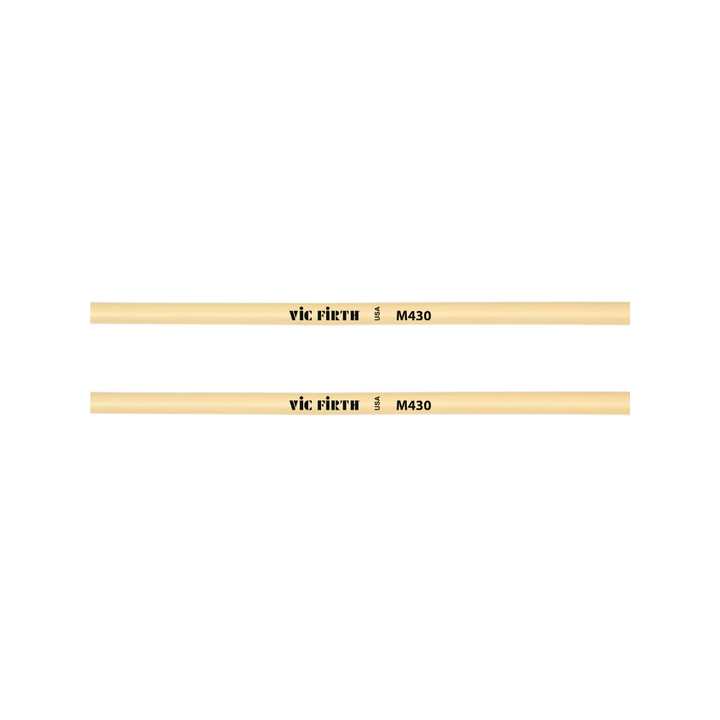 Vic Firth M430  Articulate Series Keyboard Mallet - 1" Lexan, Round