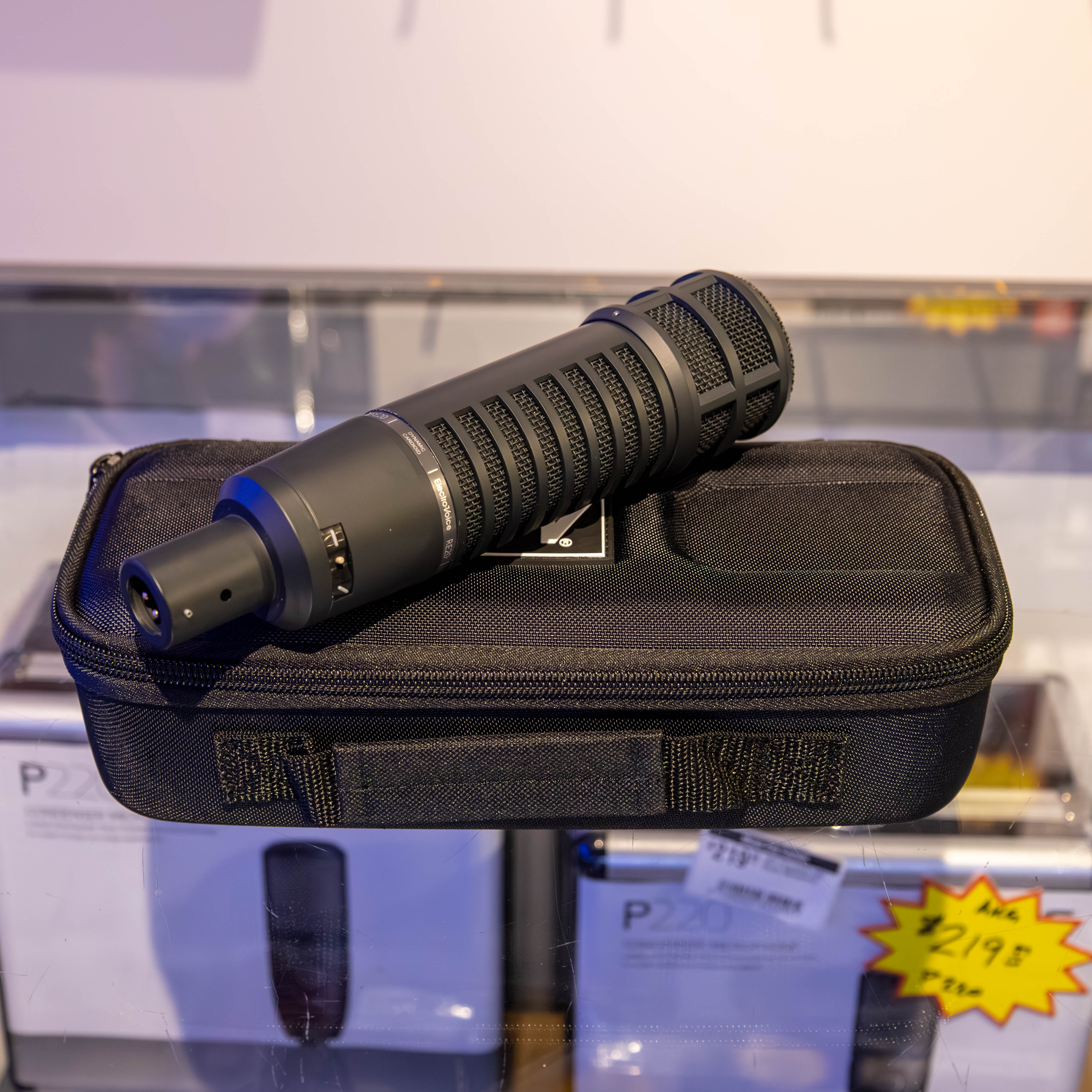 Electro-Voice RE20 Cardioid Variable-D Dynamic Microphone - Black