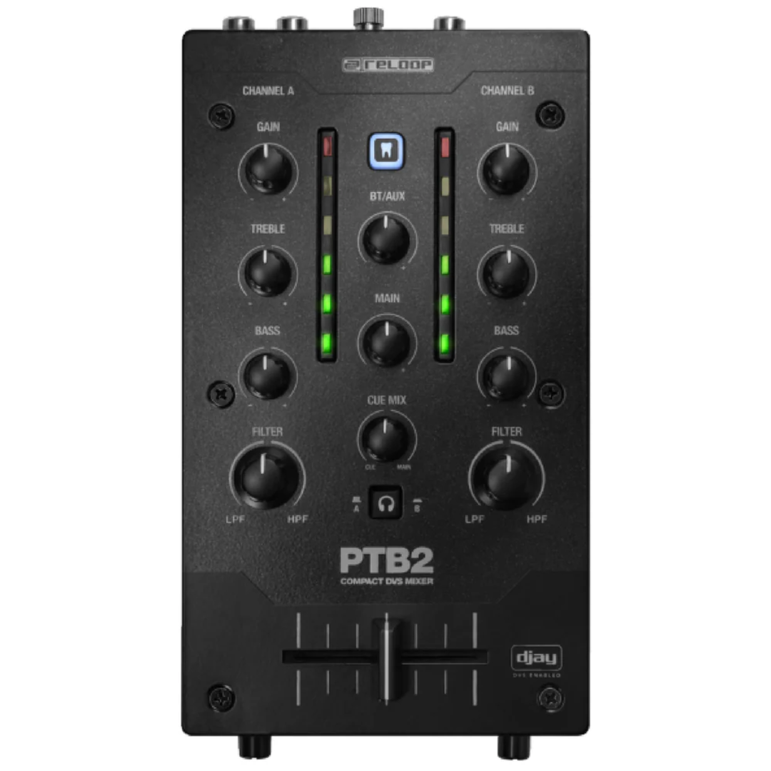 Reloop Mixtour Pro Ultra-Compact DJ Controller w/ Audio Interface