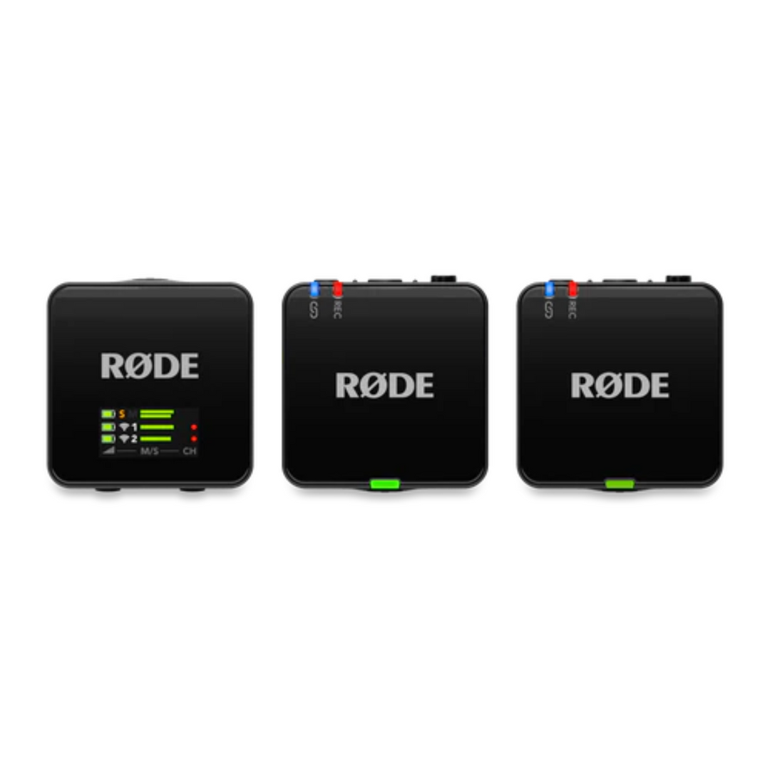 RODE Wireless GO (Gen 3) 2-Person Compact Digital Wireless Microphone System/Recorder (2.4 GHz, Black)