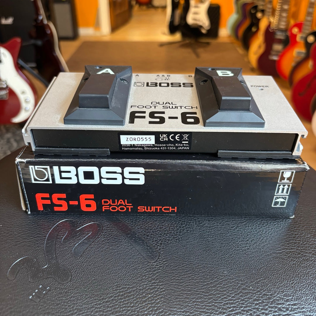Boss - FS-6 Dual Footswitch w/ Box & User Guide (2025) - USED