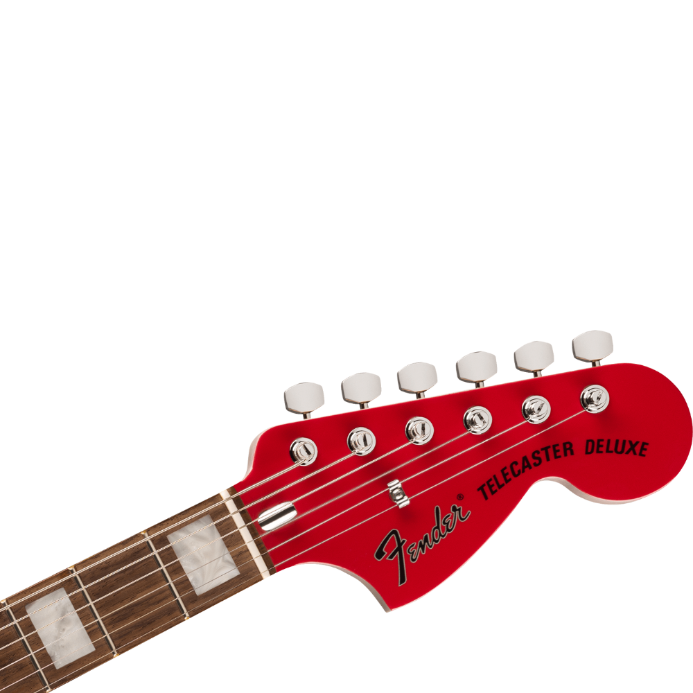 Fender USA Chris Shiflett Cleaver Telecaster Deluxe, Rosewood Fingerboard (Dakota Red) Electric Guitar