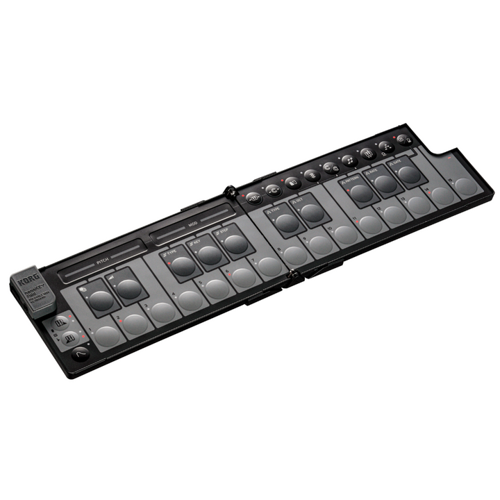 Korg NANOKEYFDBK Foldable pocket size MIDI Keyboard - Black