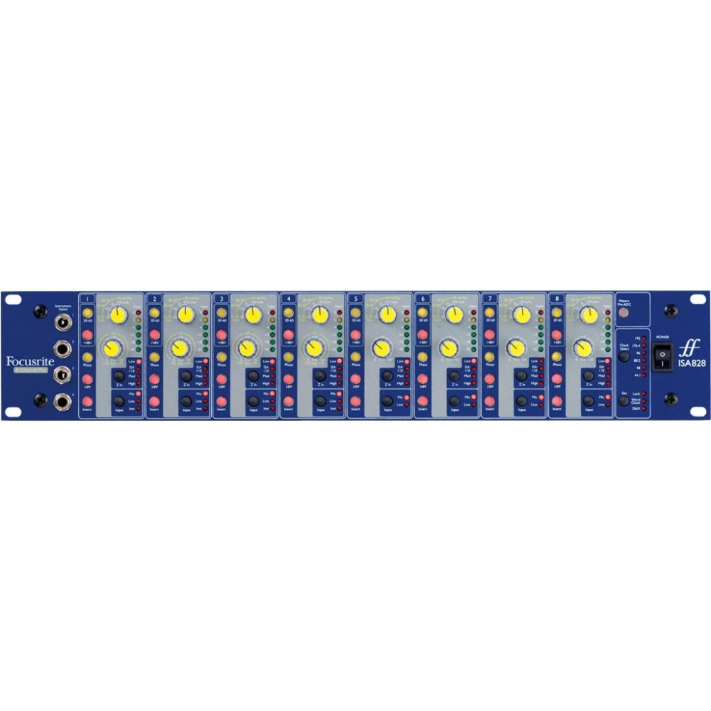 Focusrite ISA828 MkII 8-Channel Mic Preamp