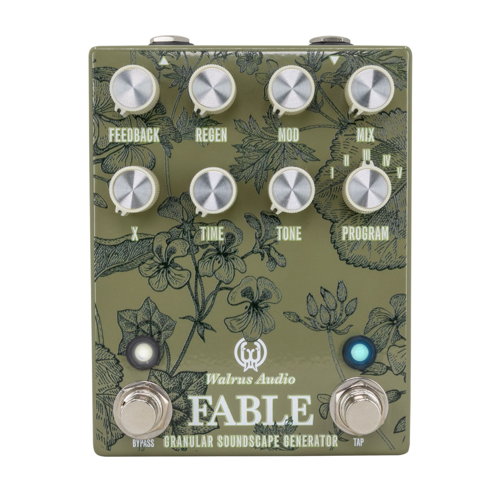 Walrus Audio 900-1080BF24 Fable Granular Soundscape Generator Floral Series 2024