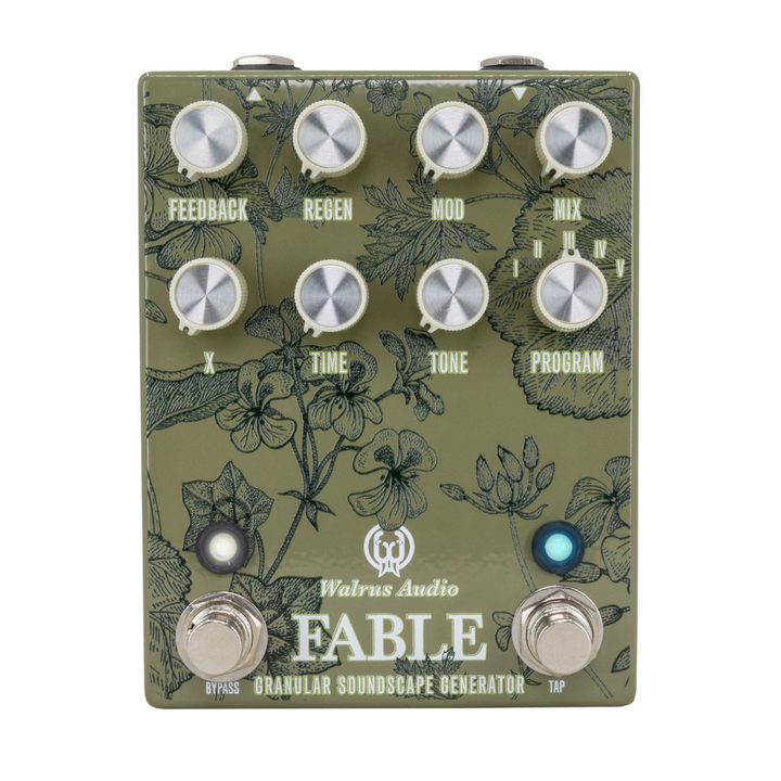 Walrus Audio 900-1080BF24 Fable Granular Soundscape Generator Floral Series 2024