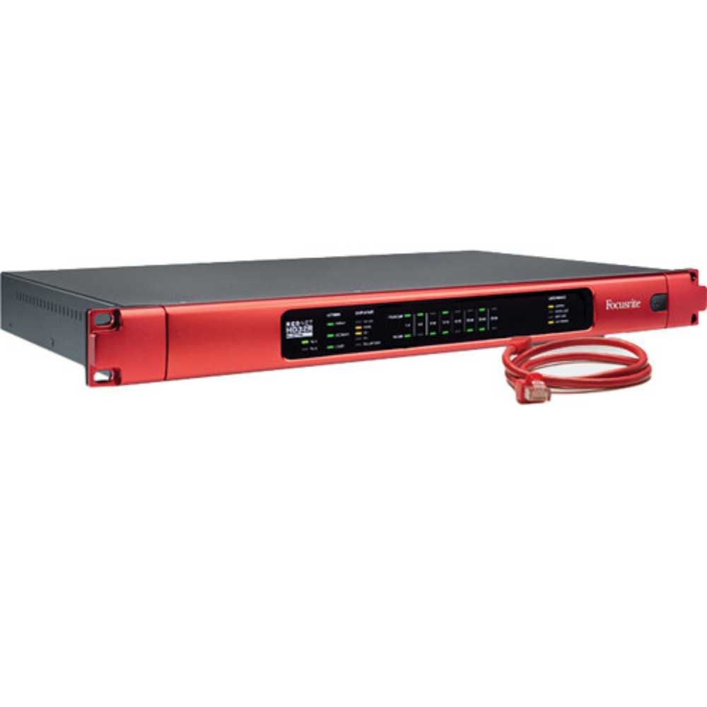 Focusrite RedNet HD32R 32-Channel Dante Networks Pro Tools | HD Bridge