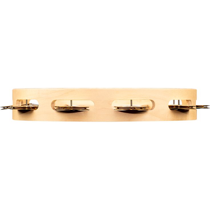 Meinl Percussion 10" Artisan Edition Tambourine Single row Solid brass 44mm jingles