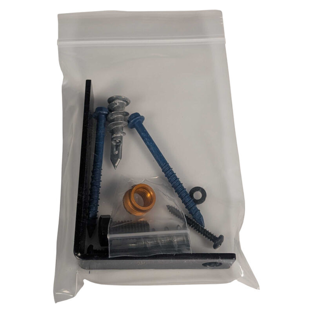 RF Venue WMK-BLACK Universal Antenna Wall-Mount Kit (Black)