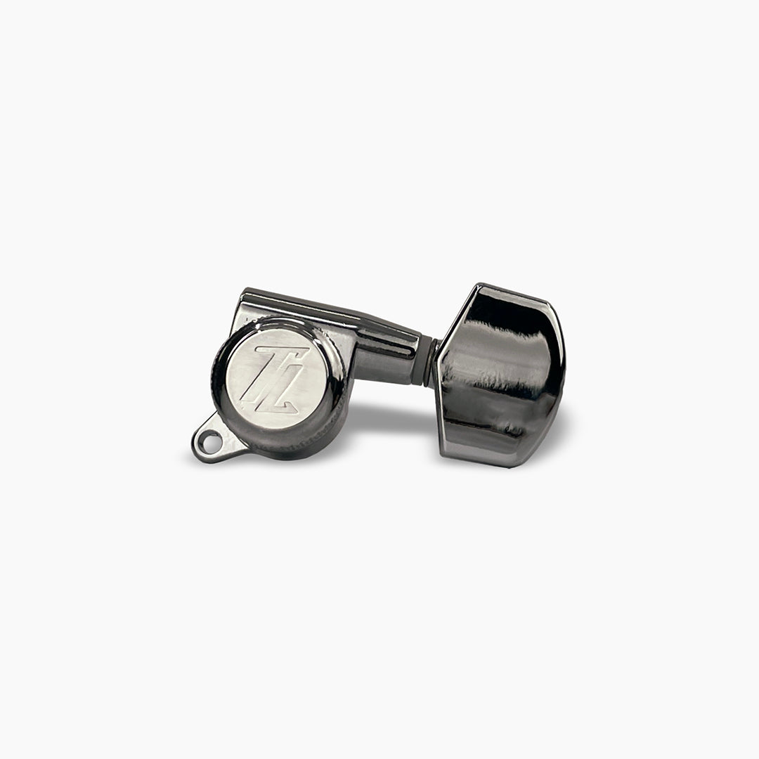 Allparts TK-7117-010 True Lok Mid Size Locking Tuners, 3x3, Chrome