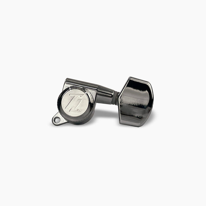 Allparts TK-7117-010 True Lok Mid Size Locking Tuners, 3x3, Chrome