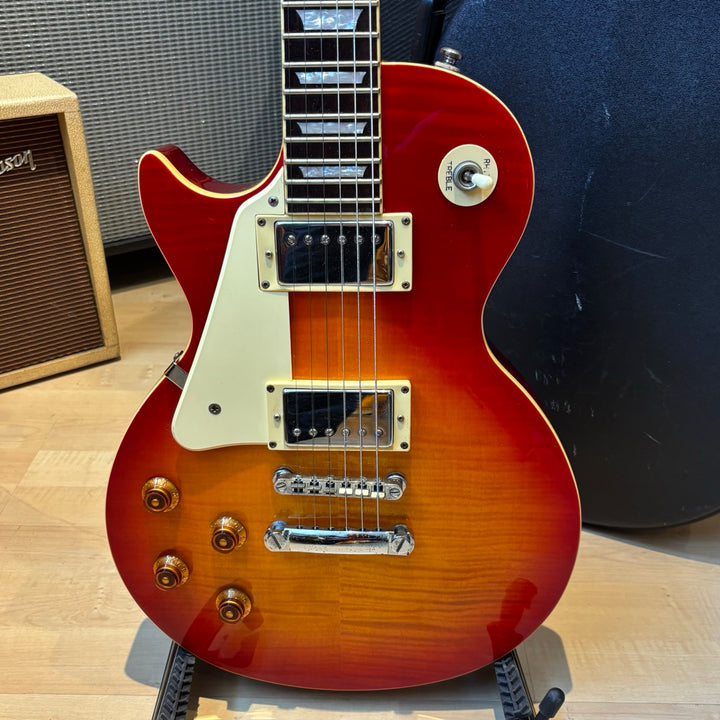 Epiphone - LEFTY Les Paul 60's Standard Cherry Sunburst w/ HD Shell Case (2004) - USED