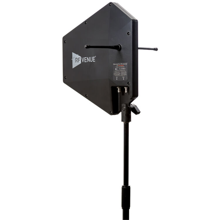 RF Venue DFIN-IPXDISTRO4 Diversity Fin IPX Antenna & DISTRO4 4-Channel UHF Distribution System Bundle (Black, 470 to 928 MHz)