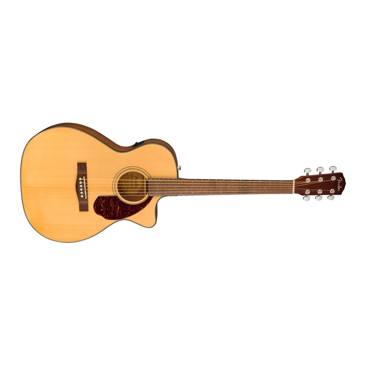 Fender CC-140SCE Concert Walnut Fingerboard Acoustic Guitar w/ Case - Natural