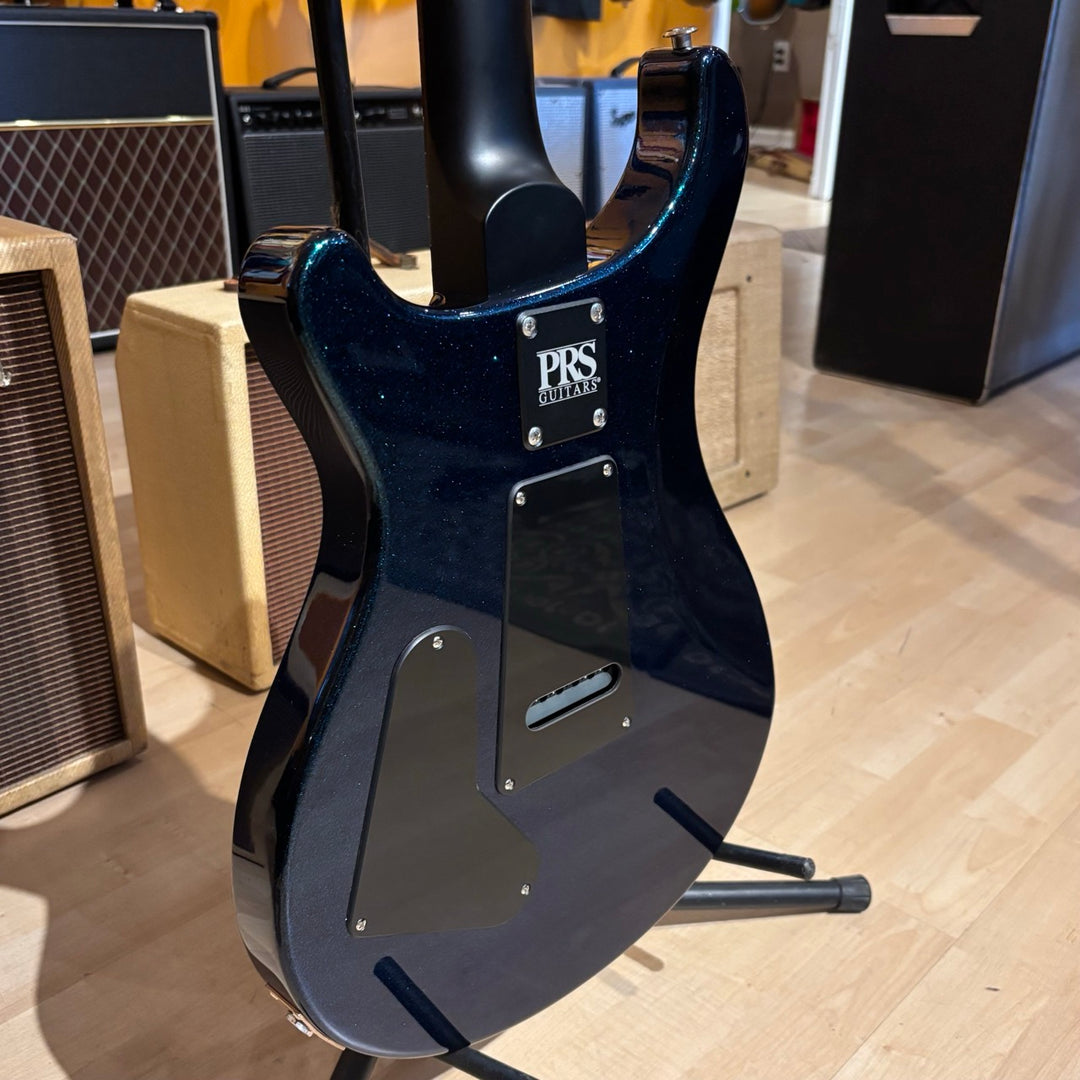 PRS CE24 Special w/ Black Satin Neck - Sprayer’s Choice (Blue-Green Colourshift Metallic Sparkle)