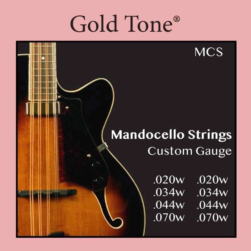 Gold Tone Mandocello String Set