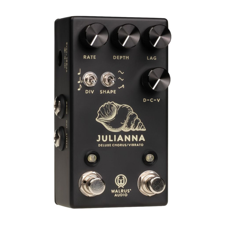 Walrus Audio 900-1053BK Julia Deluxe Chorus/Vibrato (Black)