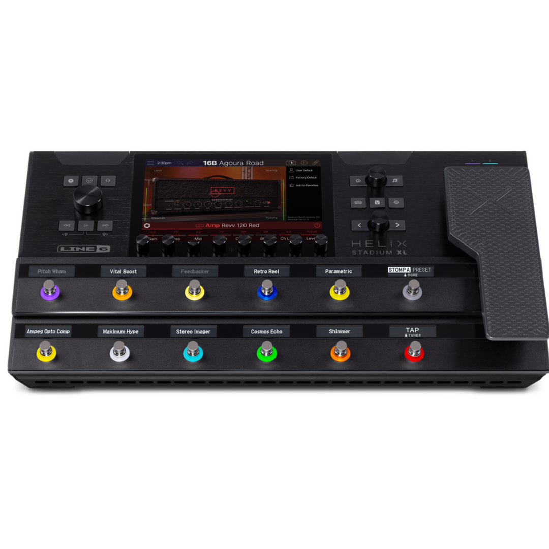 Line 6 Helix Stadium XL Floor Guitar Processor – Music City Canada Line 6 Helix Stadium XL Floor Guitar Processor – Music City Canada