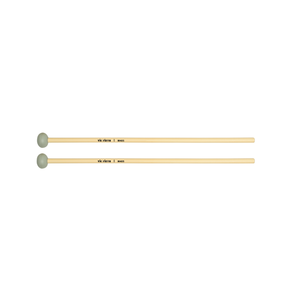 Vic Firth M405 Articulate Series Keyboard Mallet - Hard Rubber, Oval