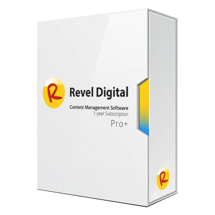 ViewSonic SW-092  Revel CMS Pro+ License, 12 Months, 1 Device