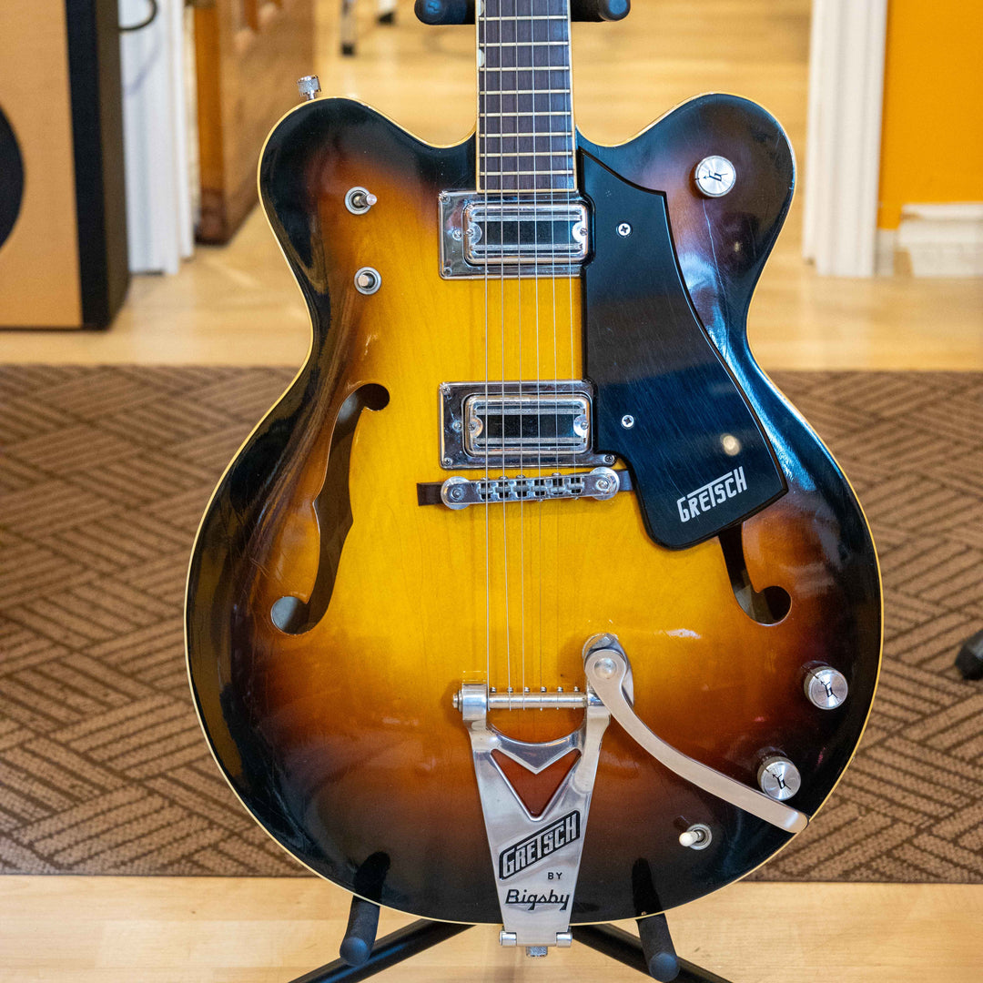 VINTAGE - USA Gretsch G-6102 Streamliner w/ Gretsch Bigsby & Hard Shell Case - 1972 - USED