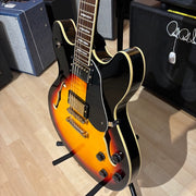 Peavey - "JF1-EX" FM- Semi Hollowbody - Sunburst - (No Case Or bag) - USED