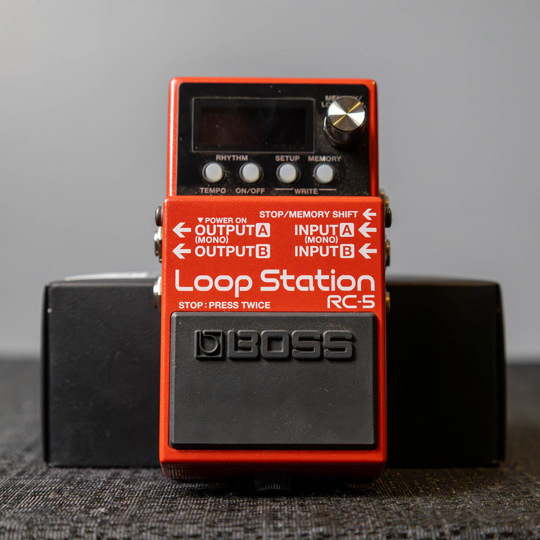Boss - RC5 Loop Station  w/ Factory Box & User Guide - NOS - "MINT"