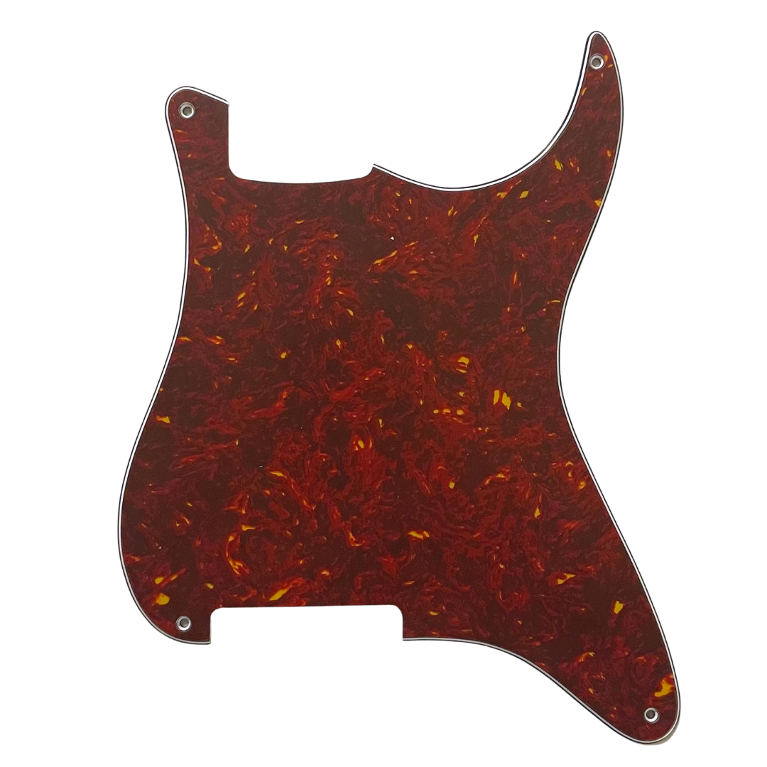 Allparts PG-0992 Pickguard Outline for Stratocaster® Tortoise 3-ply (T/W/B) .090
