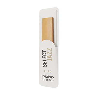 D'Addario Woodwinds ORSF10SSX3H Select Jazz, Soprano Saxophone - Filed, 3H, Box Of 10