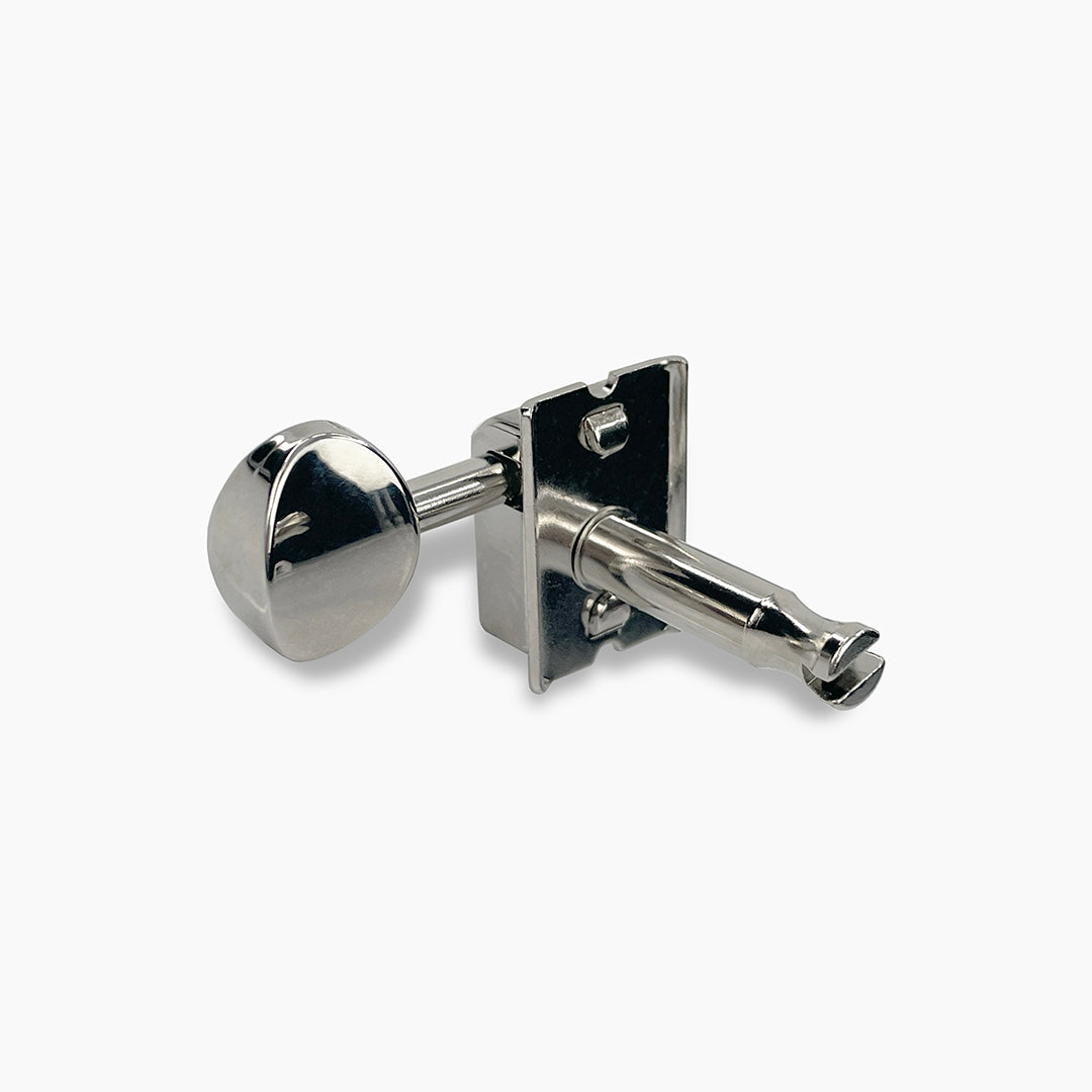 Allparts TK-0892-001 True-Tune 6-in-line Vintage Style Keys, Nickel (set of 6)
