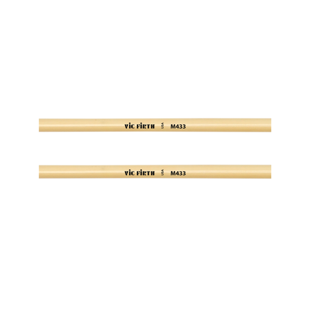 Vic Firth M433 Articulate Series Keyboard Mallet - 1" Lexan w/ brass weight, Round