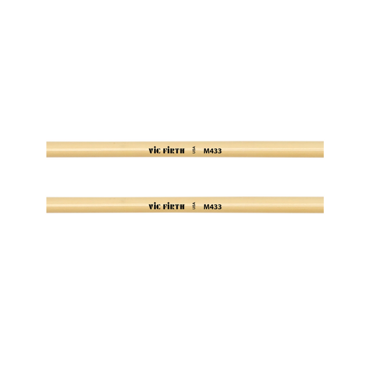 Vic Firth M433 Articulate Series Keyboard Mallet - 1" Lexan w/ brass weight, Round