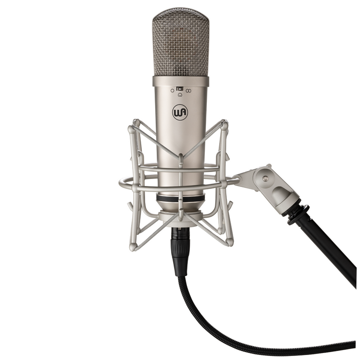 Warm Audio WA87JR FET Transformerless Multi-Pattern 87 style condenser Mic - Nickel