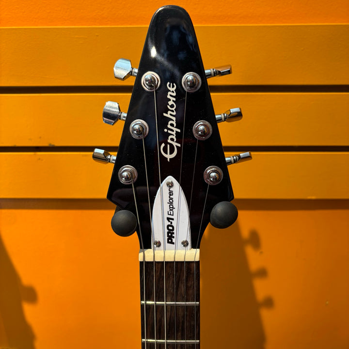 Epiphone - Pro 1 Mini Explorer (Silverburst - 2015) w/ Epiphone MINI Gig Gag - USED