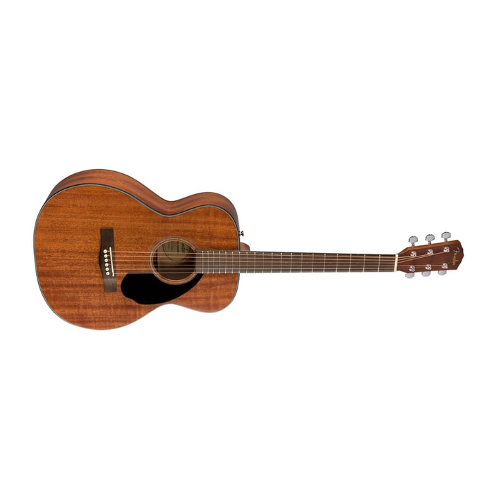 Fender CC-60S Concert All Mahogany Acoustic Guitar Walnut Fingerboard - Natural
