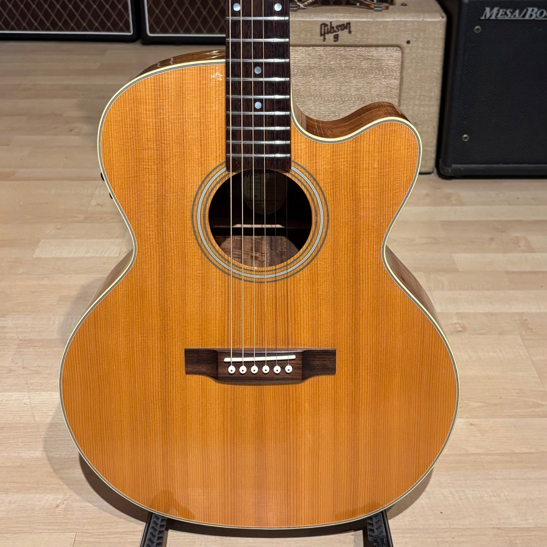 Blueridge - BR-65 KCE Cutaway AC - Electric w/ Levy's Gig Bag (2014-Natural Koa) - USED