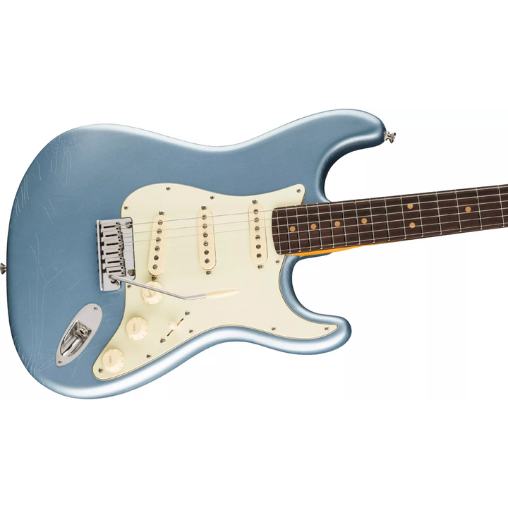 Fender American Ultra Luxe '60s Stratocaster (Ice Blue Metallic) Electric Guitar
