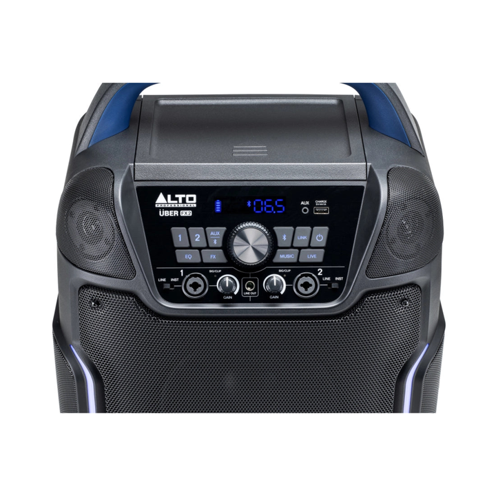 Alto Professional UBERFXMKIIXUS UBER FX2 Portable Battery-Powered 200W Speaker w/ 320 Degree Sound