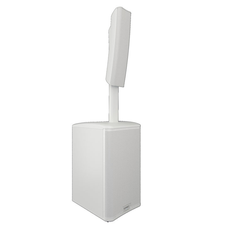 QSC KC12-WH 12" 3-Way Column Loudspeaker System with Bluetooth - White